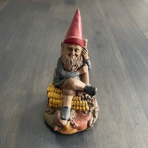 Tom Clark Cairn Studio Gnome 5127 Ty Baseball Bat Figurine 1990 #87